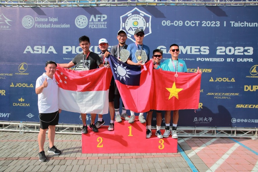 Giải Pickleball mở rộng khu vực châu Á năm 2023 đã để lại dấu ấn mạnh mẽ với người hâm mộ bộ môn pickleball 