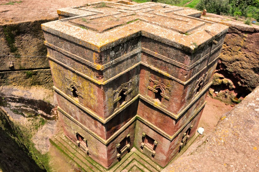 Nhà thờ đá Lalibela - kiến trúc độc đáo của Ethiopia