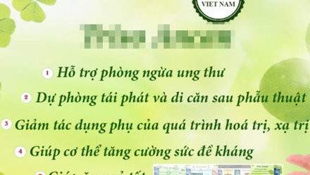 Quảng cáo thực phẩm chức năng là thuốc, phạt 65 triệu đồng 