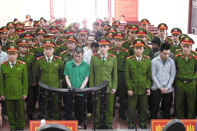 Có 9 người trong số 23 bị cáo phải nhận án tử hình.
