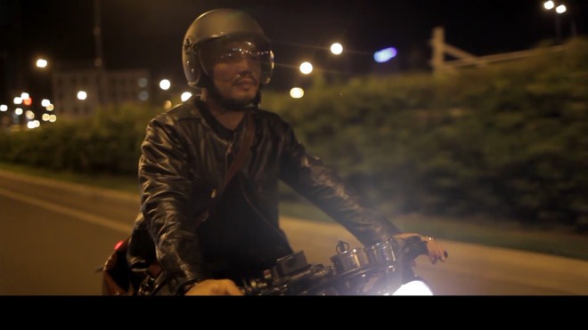 Hình ảnh Trần Lập trong phim tài liệu. Ảnh: ĐPCC.