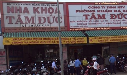 Phòng khám đa khoa Tâm Đức dính “nghi án” lạm dụng, trục lợi BHYT.