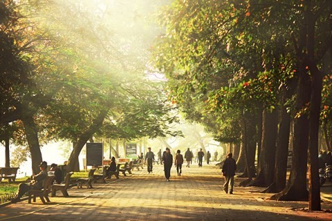 Không khí lạnh suy yếu, nền nhiệt Bắc Bộ tăng trên 21 độ