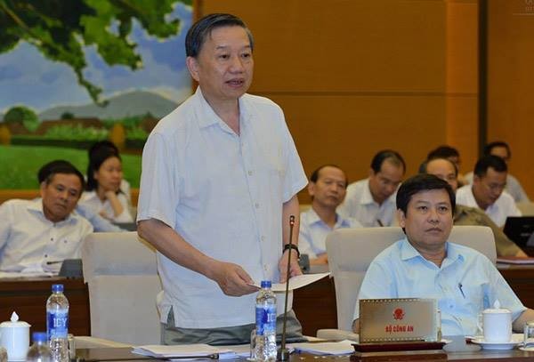 Ông Tô Lâm - Bộ trưởng Bộ Công an