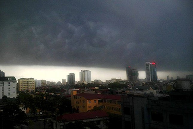 Cảnh báo mưa dông tại các tỉnh miền Bắc sau đợt nắng nóng