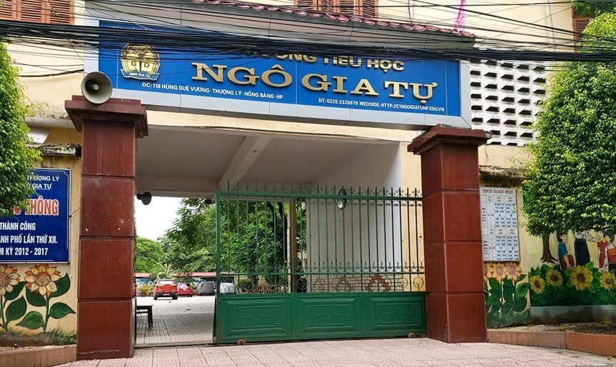 Trường Tiểu học Ngô Gia Tự. Ảnh: VietNamNet