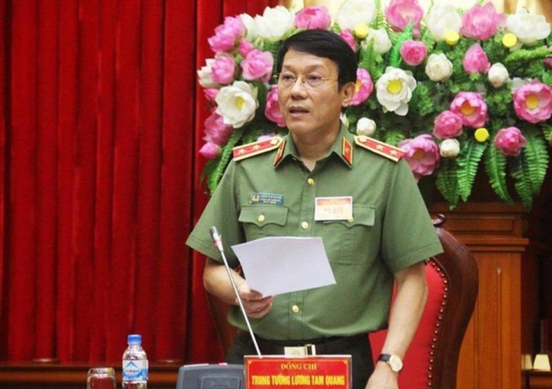 Trung tướng Lương Tam Quang, Thứ trưởng Bộ Công an.