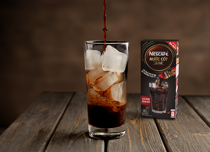 NESCAFÉ Nước Cốt Cà Phê đậm thơm và tiện lợi dành riêng cho người Việt Nam.