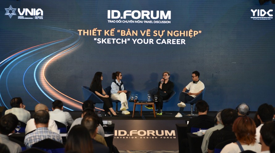 Các diễn giả buổi Trao đổi chuyên môn Thiết kế bản vẽ sự nghiệp.