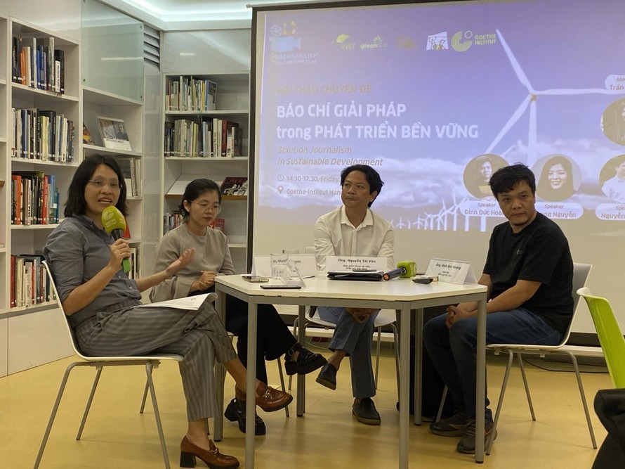 Góc nhìn mới mẻ của báo chí giải pháp trong phát triển bền vững