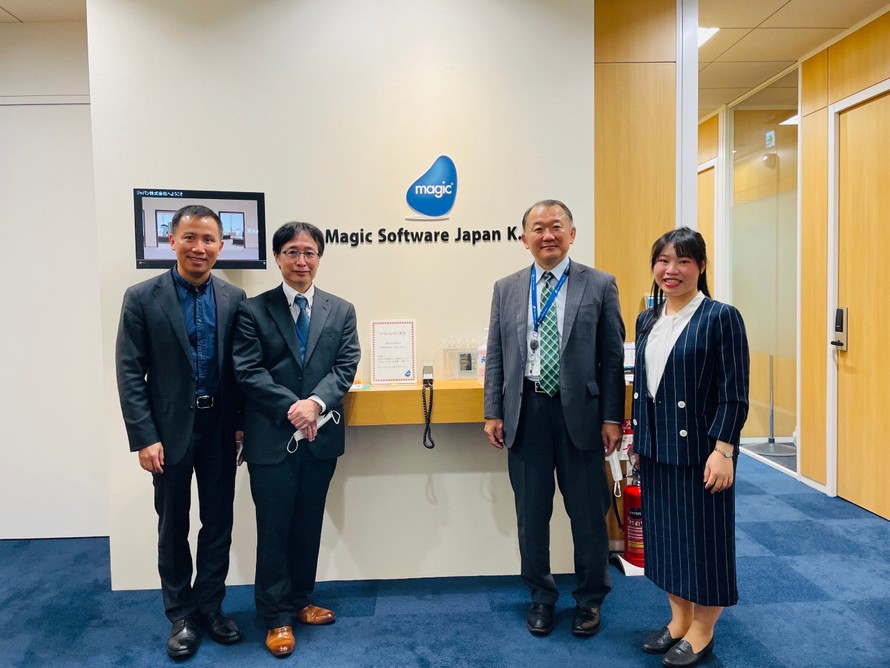 Tinhvan Japan và Magic Software Japan ký kết thỏa thuận đối tác 