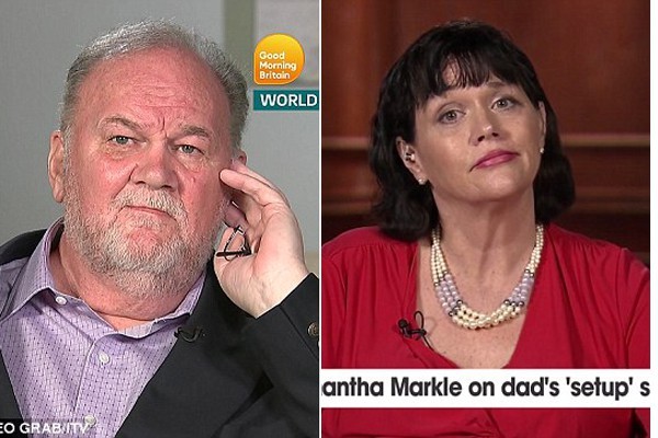 Cha và chị gái liên tục công kích Meghan Markle.