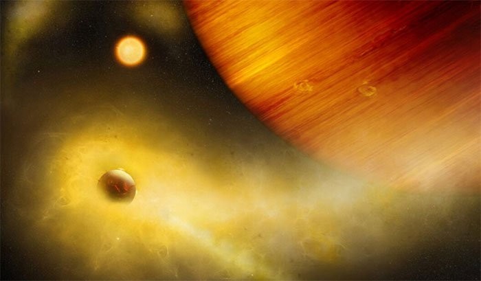 Phát hiện 'mặt trăng nham thạch' ngoài Hệ Mặt trời