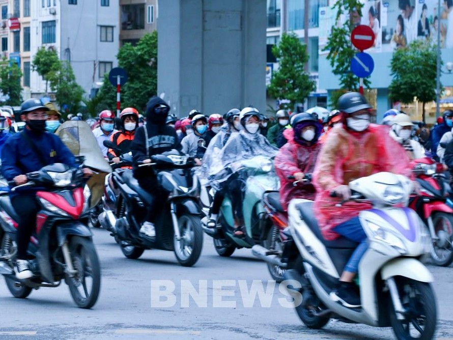 Ảnh hưởng không khí lạnh, Bắc Bộ và Bắc Trung Bộ trời chuyển rét