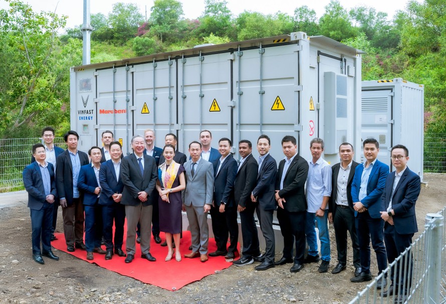 VinFast Energy và Marubeni khánh thành dự án pin lưu trữ năng lượng tại Nha Trang