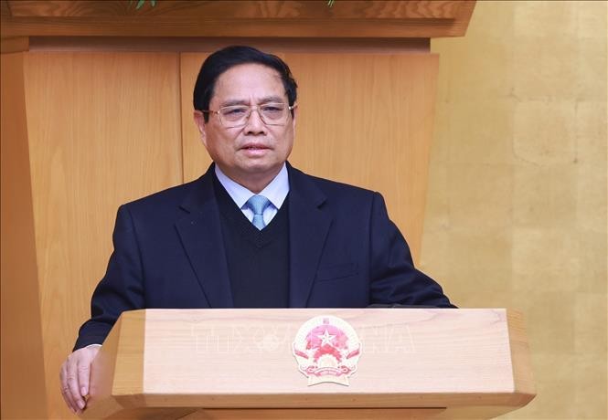 Thủ tướng Phạm Minh Chính chủ trì Phiên họp Chính phủ thường kỳ tháng 1/2025
