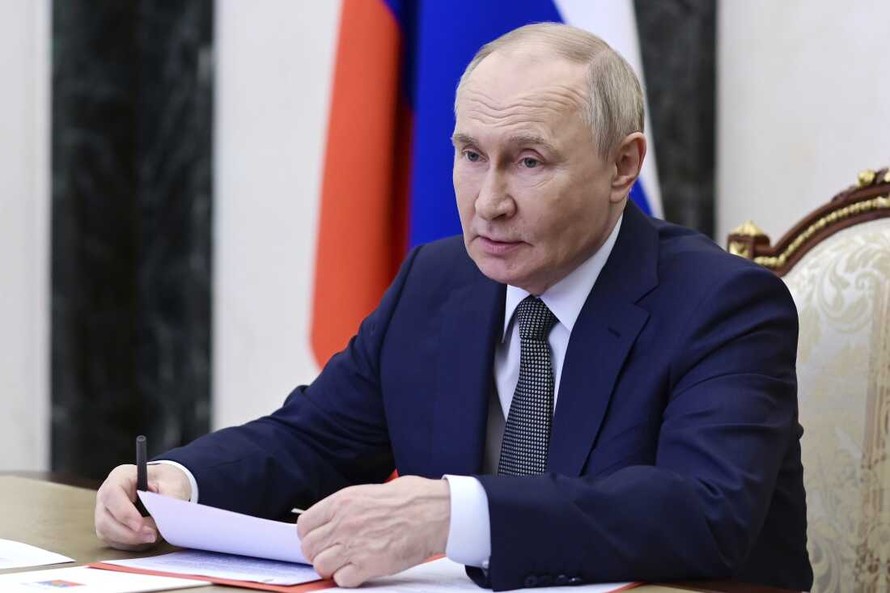 Tổng thống Nga Vladimir Putin.