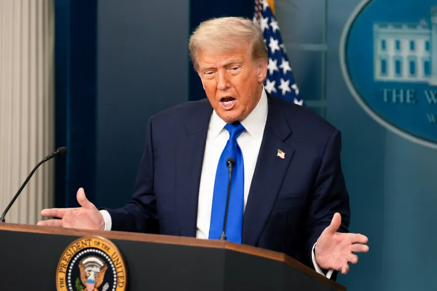 Tổng thống Mỹ Donald Trump.