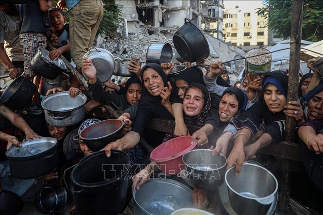 Hàng chục nghìn người ở Gaza suy dinh dưỡng nghiêm trọng
