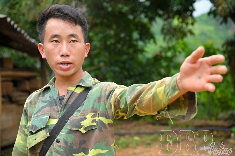 Trưởng bản Mùa A Thi. Ảnh: Báo Điện Biên Phủ