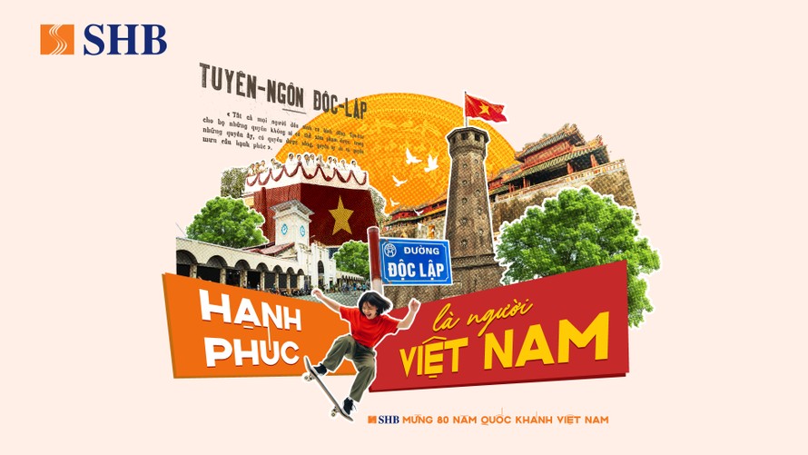 SHB lan tỏa tinh thần dân tộc, tình yêu quê hương qua chuỗi hoạt động ý nghĩa dịp 2/9.