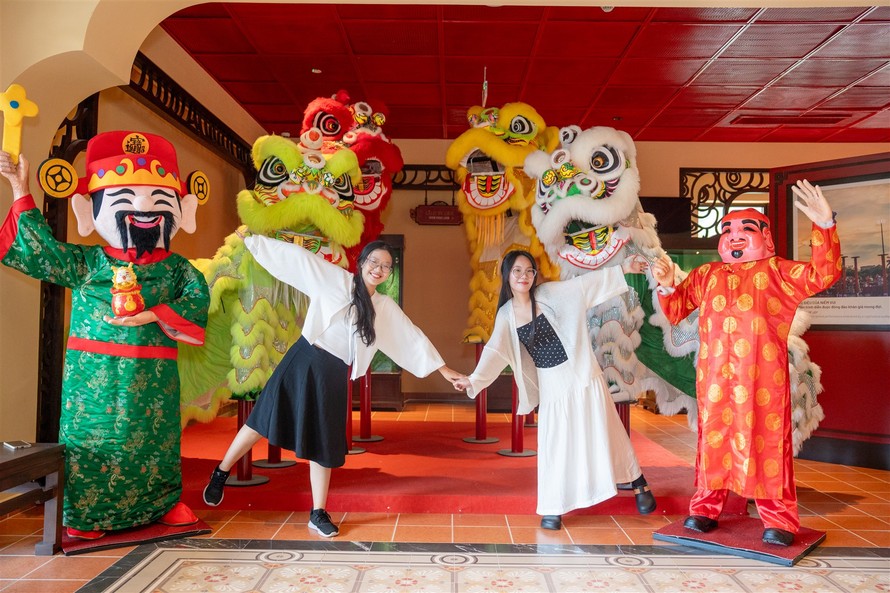 Bảo tàng Lân Sư Rồng đặt tại Nhà ga Hội An 2