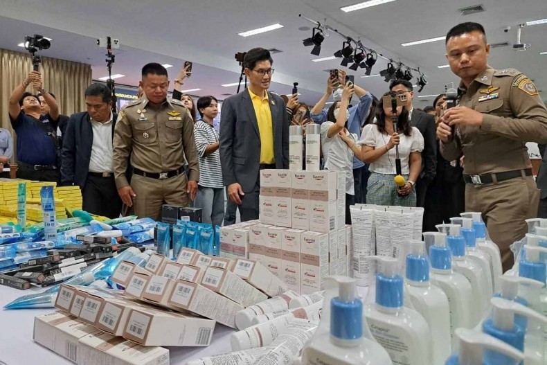 Thái Lan đẩy mạnh triệt phá hàng giả