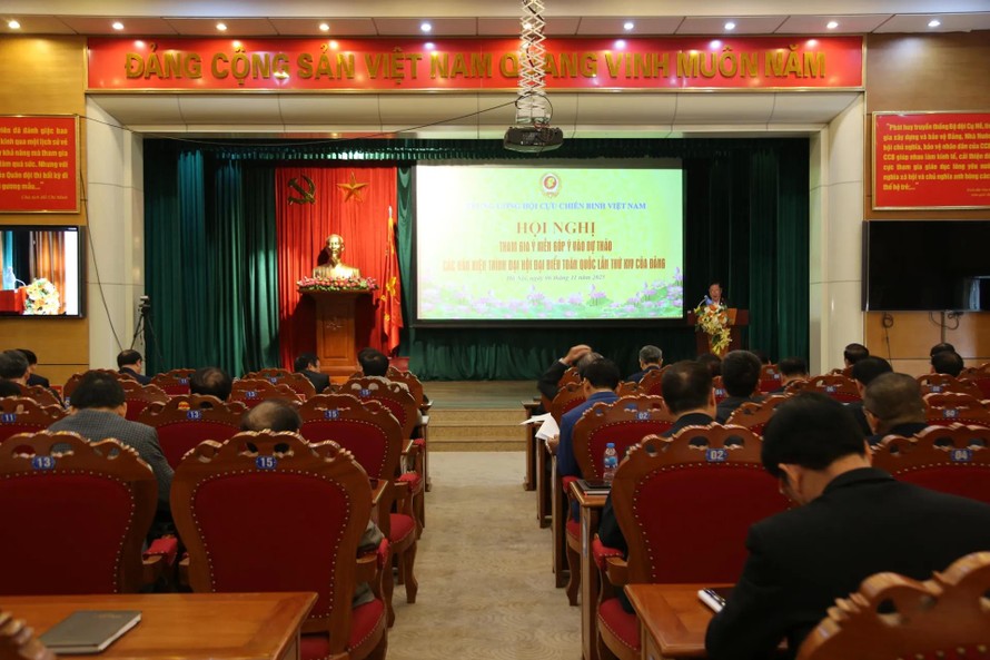 Cựu chiến binh Việt Nam góp ý dự thảo Văn kiện Đại hội XIV của Đảng