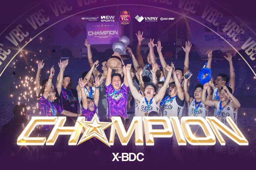 X-BDC lên ngôi Vô địch Giải Bóng rổ các câu lạc bộ không chuyên Việt Nam