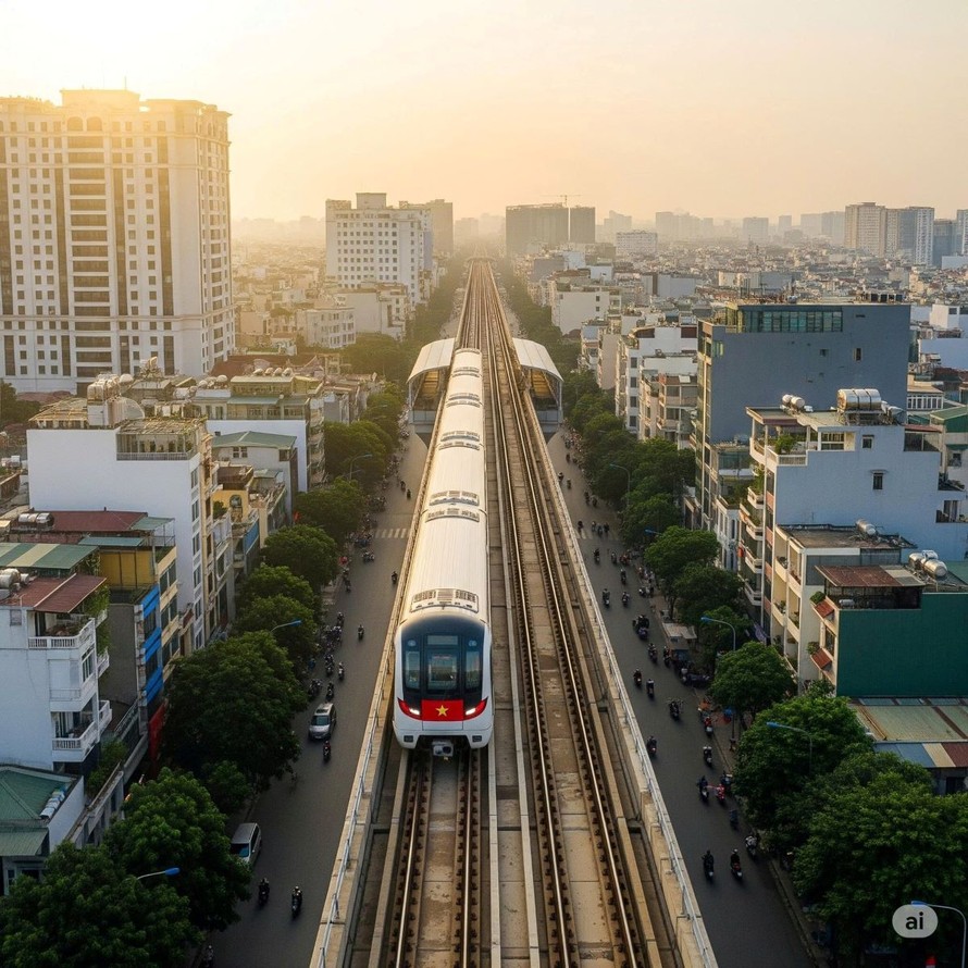 Tuyến Metro số 2 (Bến Thành- Tham Lương) giữ vai trò trục kết nối trung tâm TP.HCM với khu vực Tây Bắc 