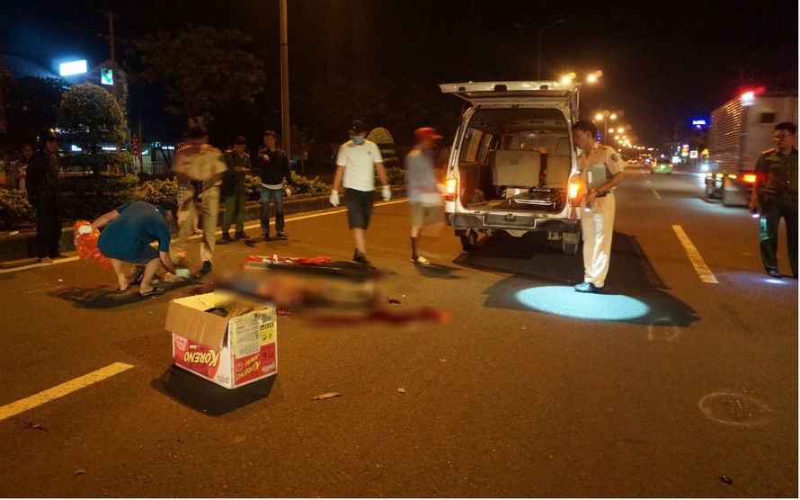 Hiện trường vụ việc. (Ảnh: Vietnamnet)