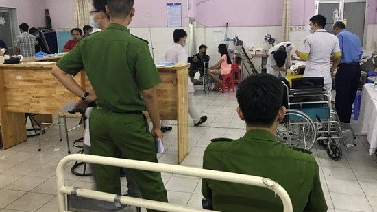 Trung úy Tân đã tử vong sau 3 ngày nằm điều trị. - Ảnh: Giao Thông