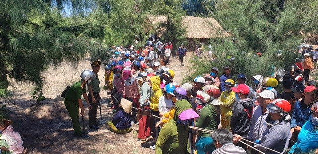 Nơi phát hiện thi thể H. - Ảnh: Dân Trí