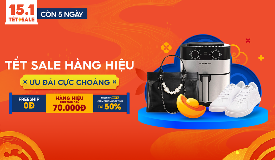 Bí quyết dọn nhà đón Tết nhàn tênh với loạt “trợ thủ đắc lực” giá tốt từ Shopee