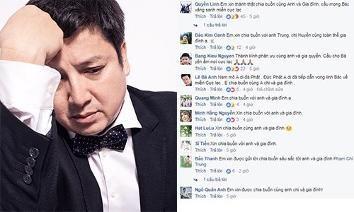 Mẹ của nghệ sĩ Chí Trung qua đời