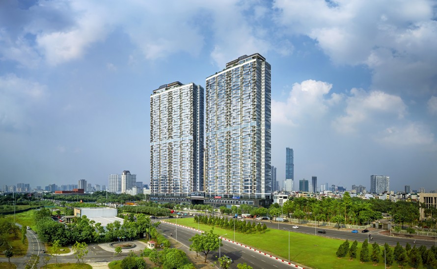 Hai tòa tháp The Matrix One giai đoạn 1 đã hoàn thiện và đón các chủ nhân từ năm 2022