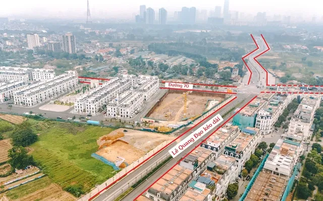 Cận cảnh dự án hưởng lợi khi đường Lê Quang Đạo thông xe