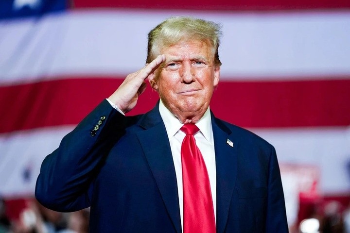 Tổng thống Mỹ Donald Trump. Ảnh: NBC News