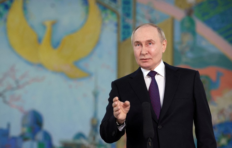 Tổng thống Nga Vladimir Putin.