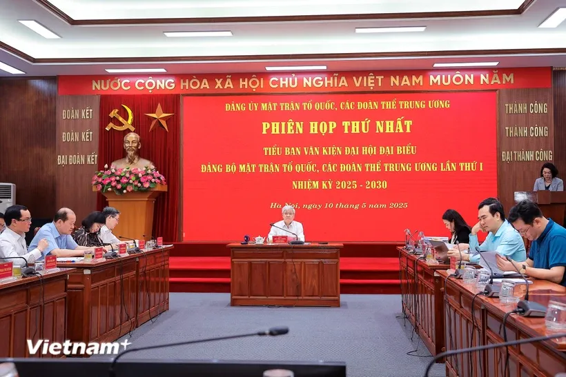 Quang cảnh phiên họp. Ảnh: Hoài Nam/Vietnam+