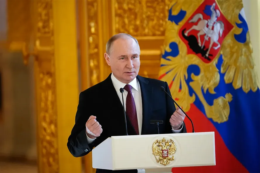 Tổng thống Nga Vladimir Putin.