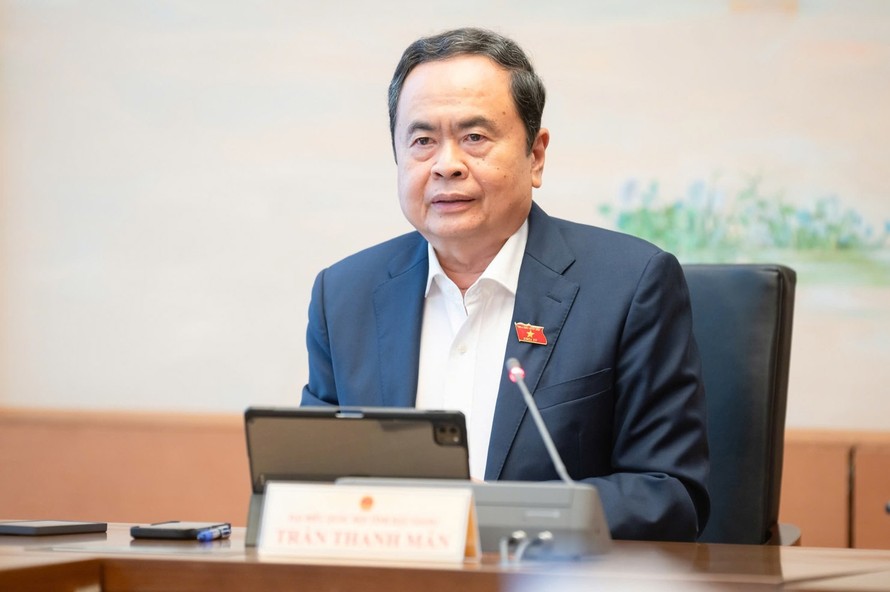 Chủ tịch Quốc hội Trần Thanh Mẫn.