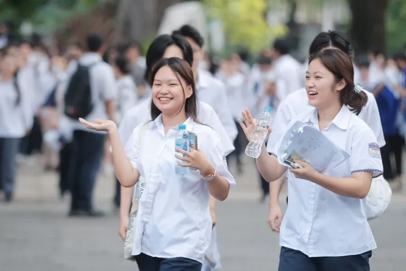 Thí sinh dự thi Tốt nghiệp Trung học phổ thông. Ảnh: Minh Quyết/TTXVN