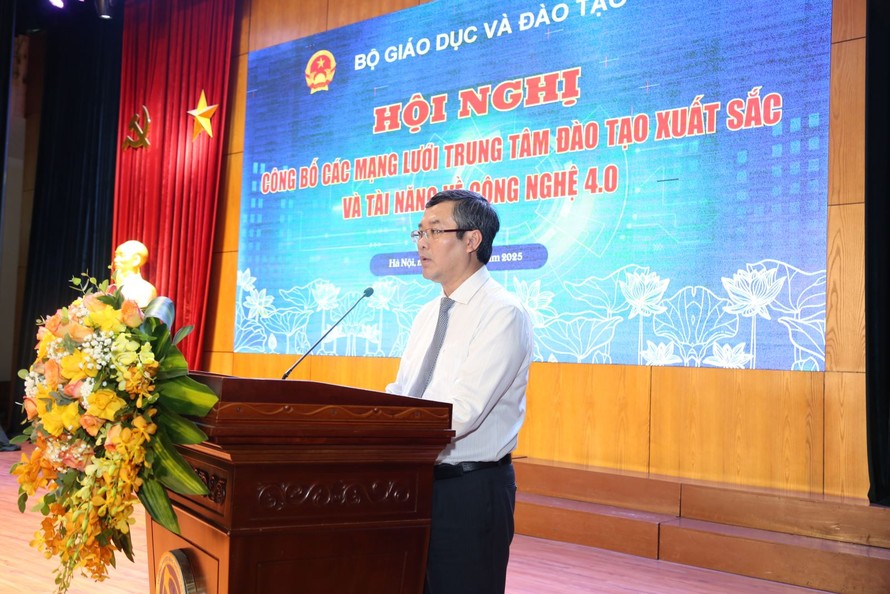 Công bố mạng lưới các trung tâm đào tạo xuất sắc và tài năng về công nghệ 4.0