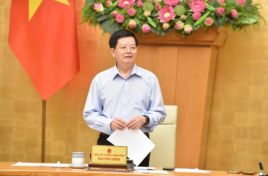 Phó Thủ tướng Mai Văn Chính chủ trì cuộc làm việc với các bộ, ngành, cơ quan về công tác tổng kết, khen thưởng, bế mạc Triển lãm Thành tựu đất nước