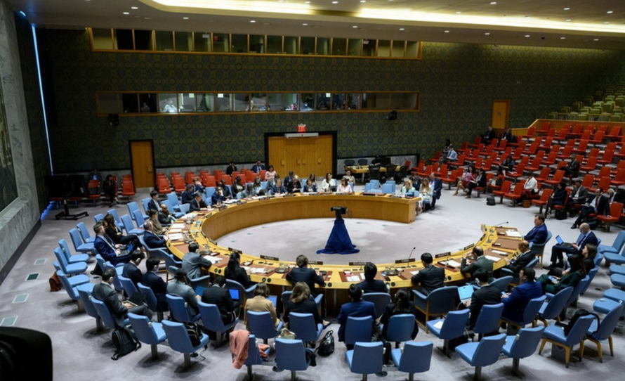 Toàn cảnh cuộc họp Hội đồng Bảo an Liên hợp quốc ở New York, Mỹ