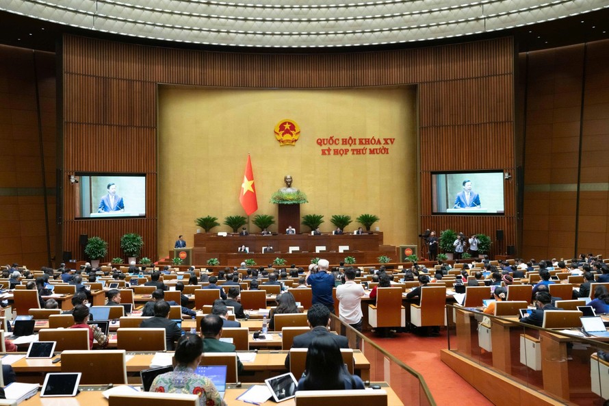 Toàn cảnh phiên Khai mạc Kỳ họp thứ 10, Quốc hội khóa XV