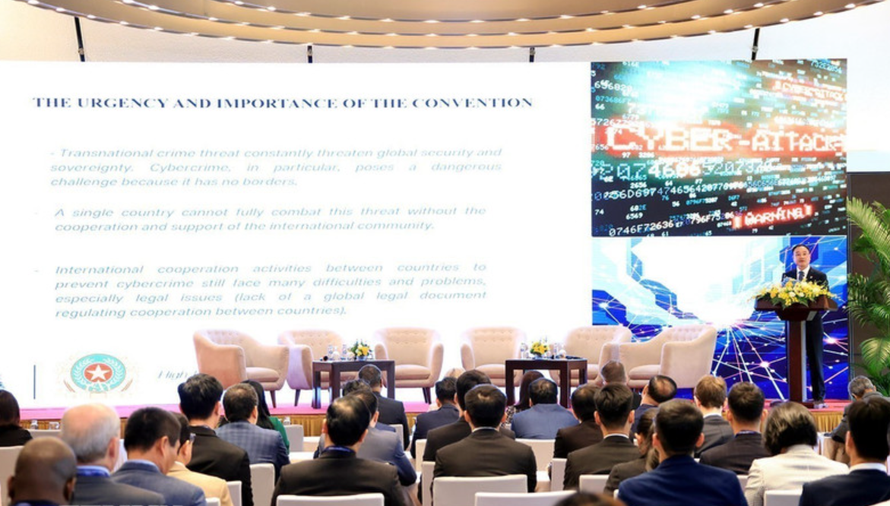 Hội thảo cấp cao "Thúc đẩy hợp tác quốc tế trong phòng, chống tội phạm mạng: Cách tiếp cận quốc gia khi thực hiện Công ước".