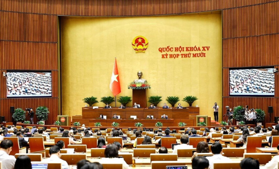 Quang cảnh phiên họp.