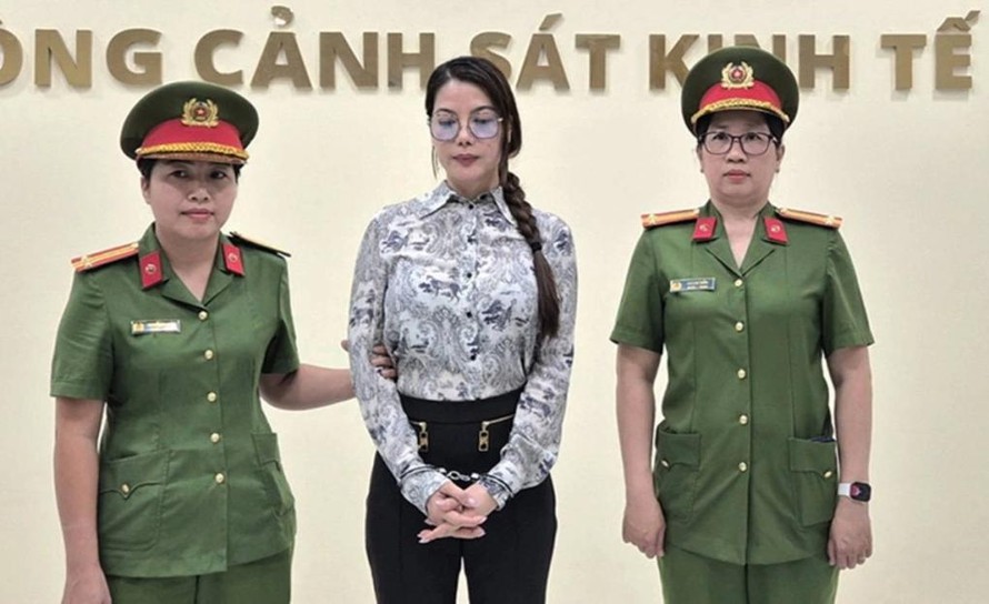 Trương Ngọc Ánh tại cơ quan điều tra